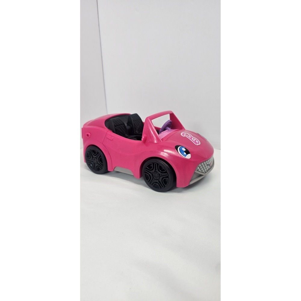 Fisher-Price Little People Barbie‎ Pink Convertible Cruiser Car ONLY Sounds Work